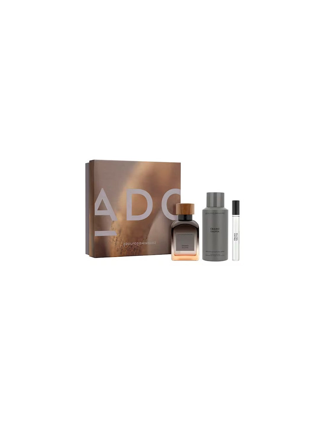 Adolfo Dominguez Agua Fresca Ebony Sage 오드퍼퓸 세트 스프레이 120ml New24