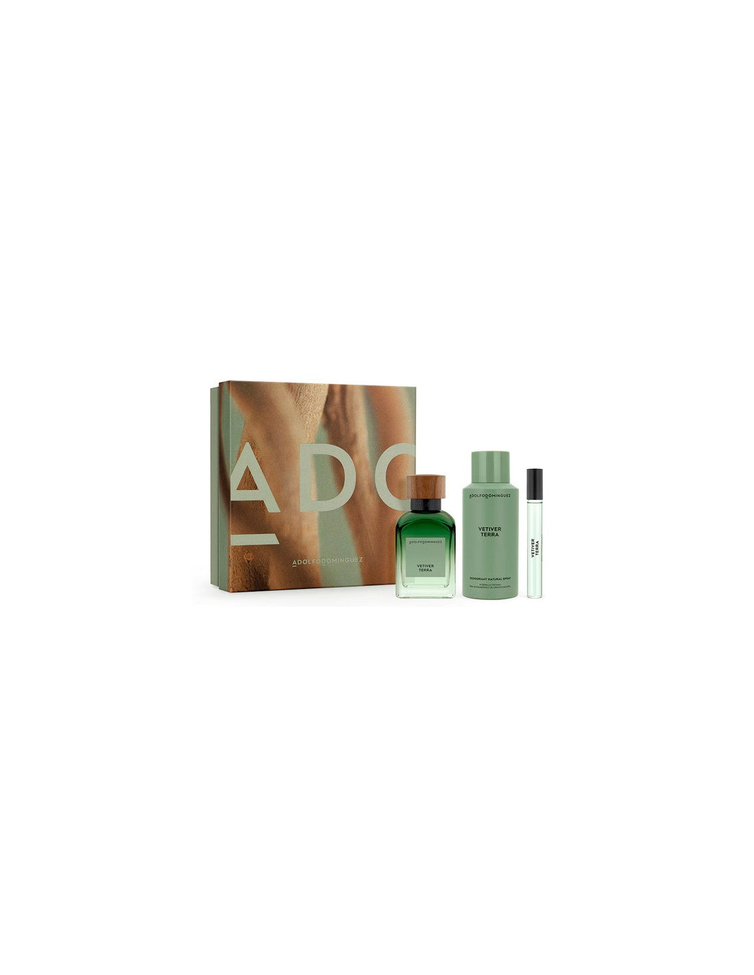 Adolfo Dominguez Ad ベチバー テラ EDP 120ml 10 デオドラント