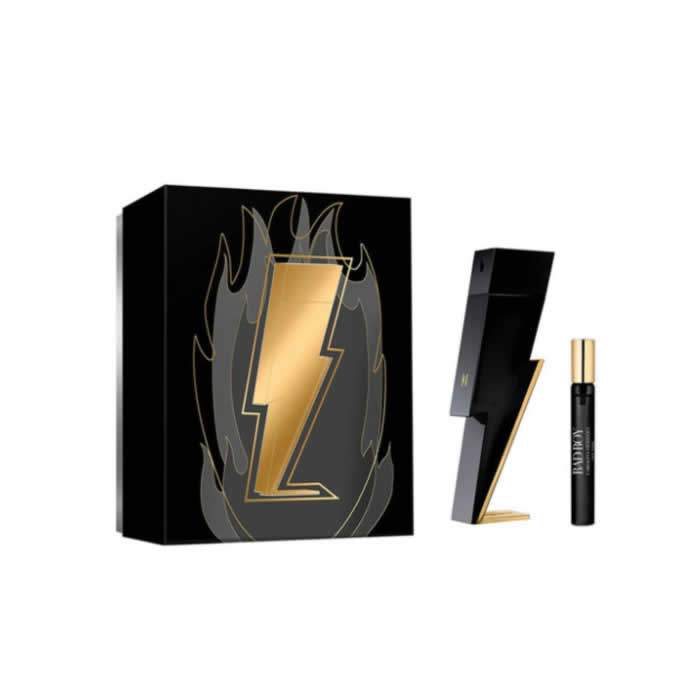 Carolina Herrera Bad Boy Eau de Toilette Vaporisateur 100 ml Coffret 2 pièces pour homme