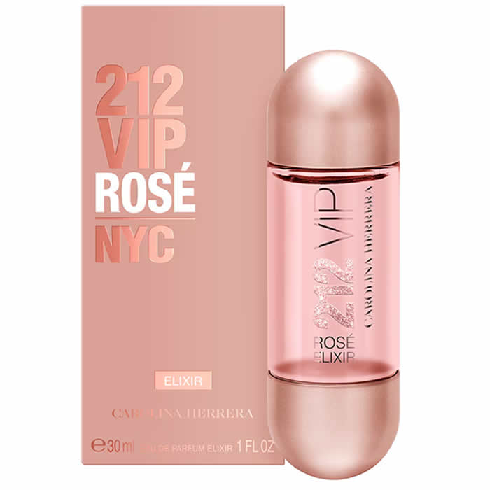 Carolina Herrera 212 Vip Rosé Elixir парфюмированная вода-спрей 30 мл