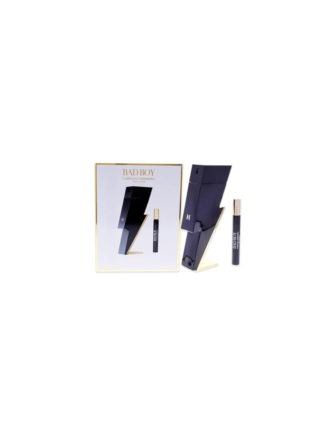 Carolina Herrera Bad Boy Edt Sp 100ml Edt 10ml Ensemble 