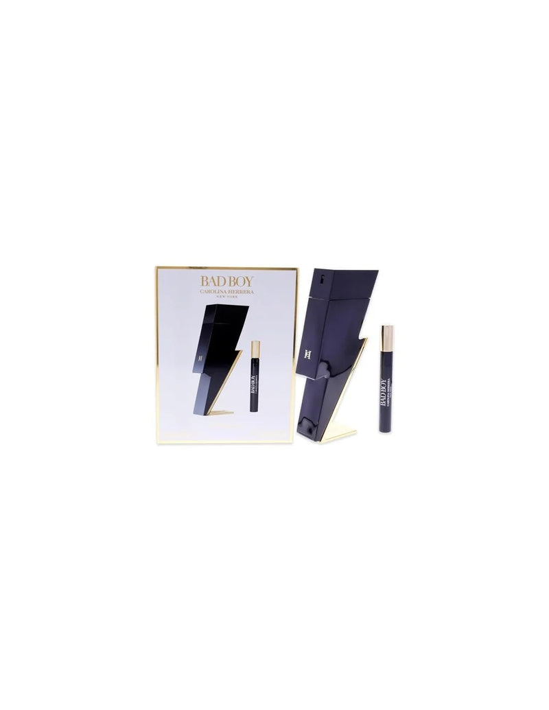 Carolina Herrera Bad Boy Edt Sp 100ml Edt 10ml Ensemble 