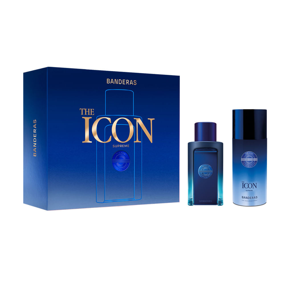 Banderas Icon Supreme lahjapakkaus miehelle 1 kpl 