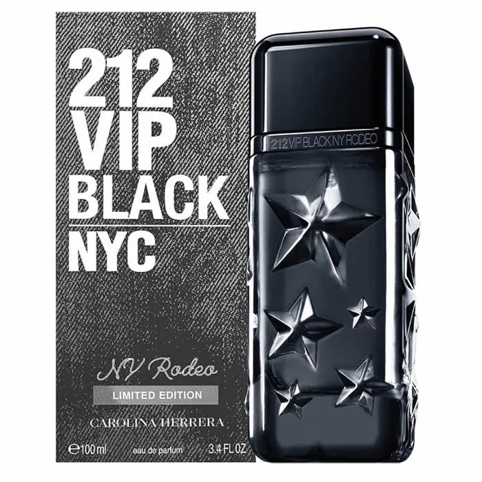Carolina Herrera 212 VIP Black NY Rodeo Eau de Parfum Spray 100 ml Edizione limitata 
