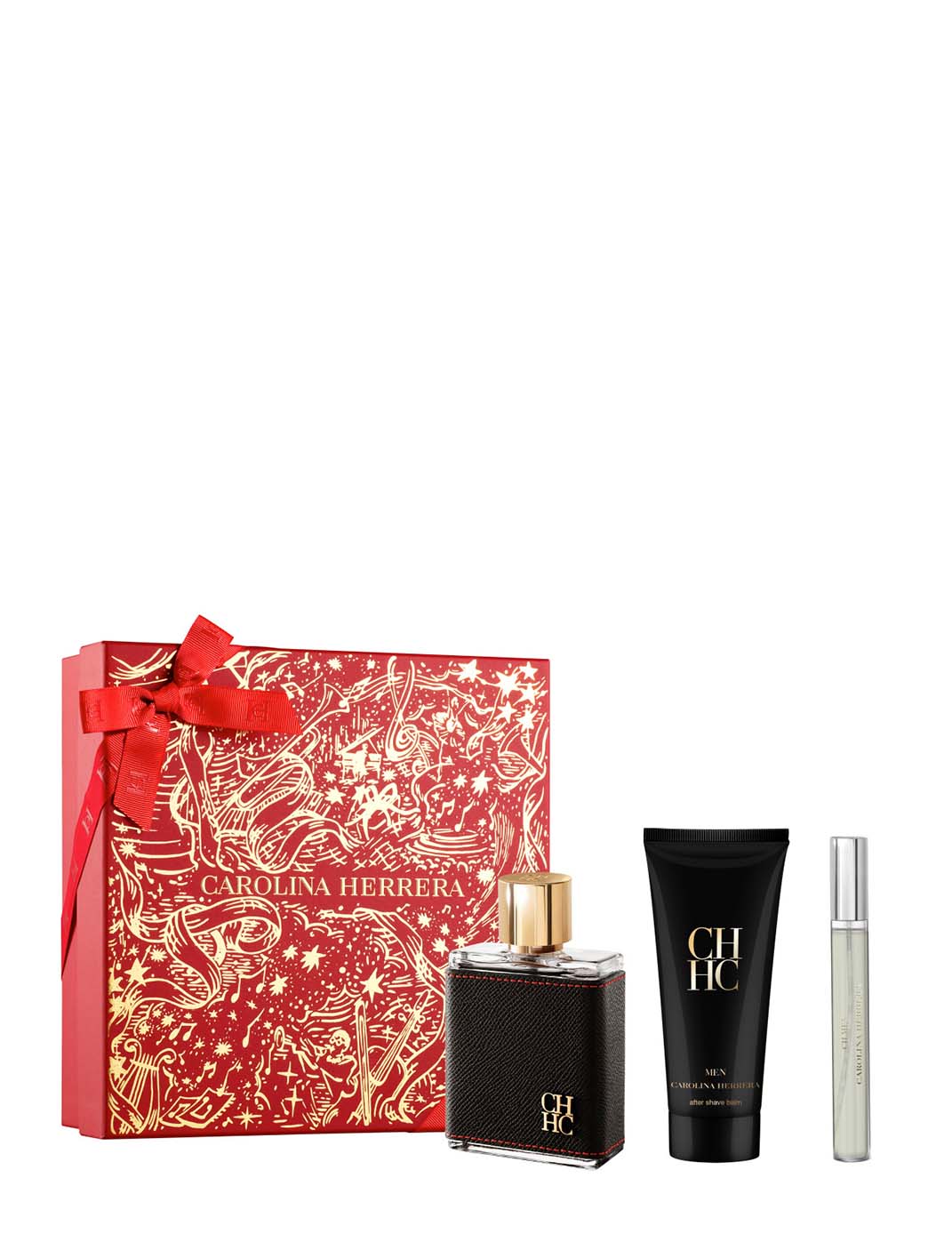 Carolina Herrera CH Men Uomo 100 ml — Set Eau de Toilette 3 pezzi