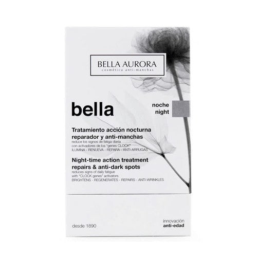 Bella Aurora Night-Time Action Treatment Repairs &amp; Anti-Scuro Spots crema viso notte 50 ml — Natcreme til ansigtet