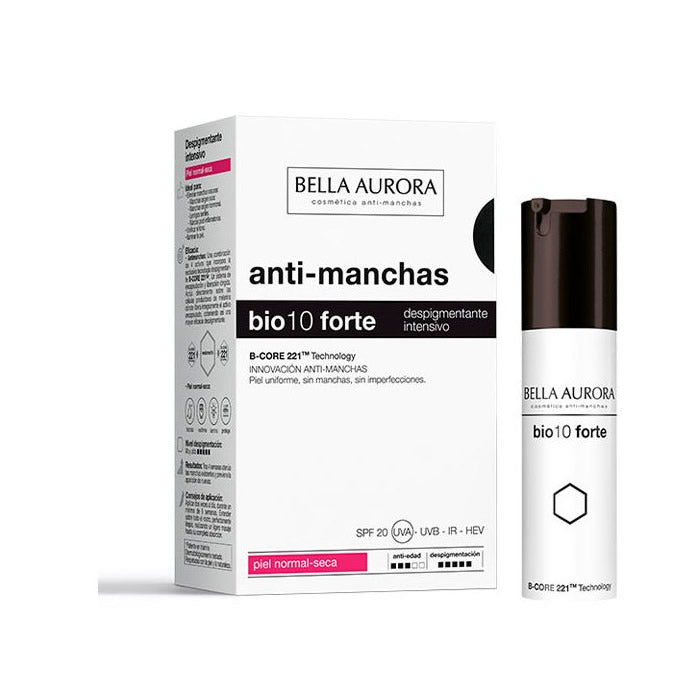 Bella Aurora Bio10 Forte intenzivní depigmentační kúra 30ml