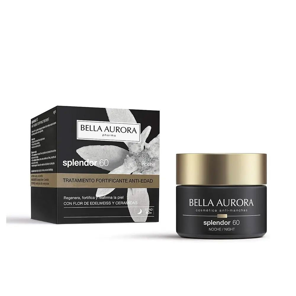 Bella Aurora Splendor 60 Fortifying Antietà Treatment Crema notte 50 ml — Natcreme til ansigtet