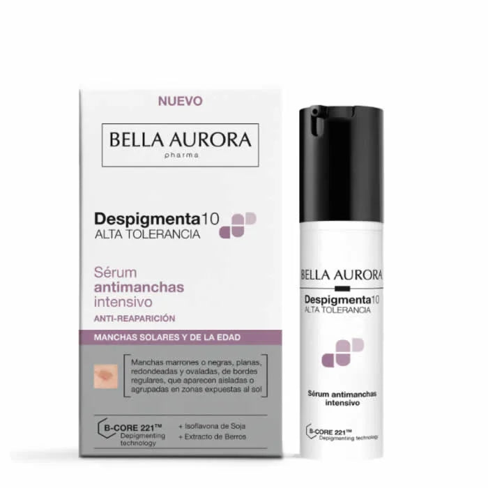 Bella Aurora Despigmenta10 Siero intensivo alta tolleranza 30 ml — Kasvoseerumi