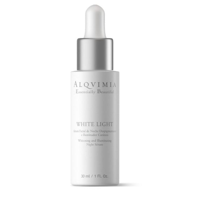 Illuminatore Siero Notte Viso Luce Bianca Alqvimia &amp; Depigmentante 30ml