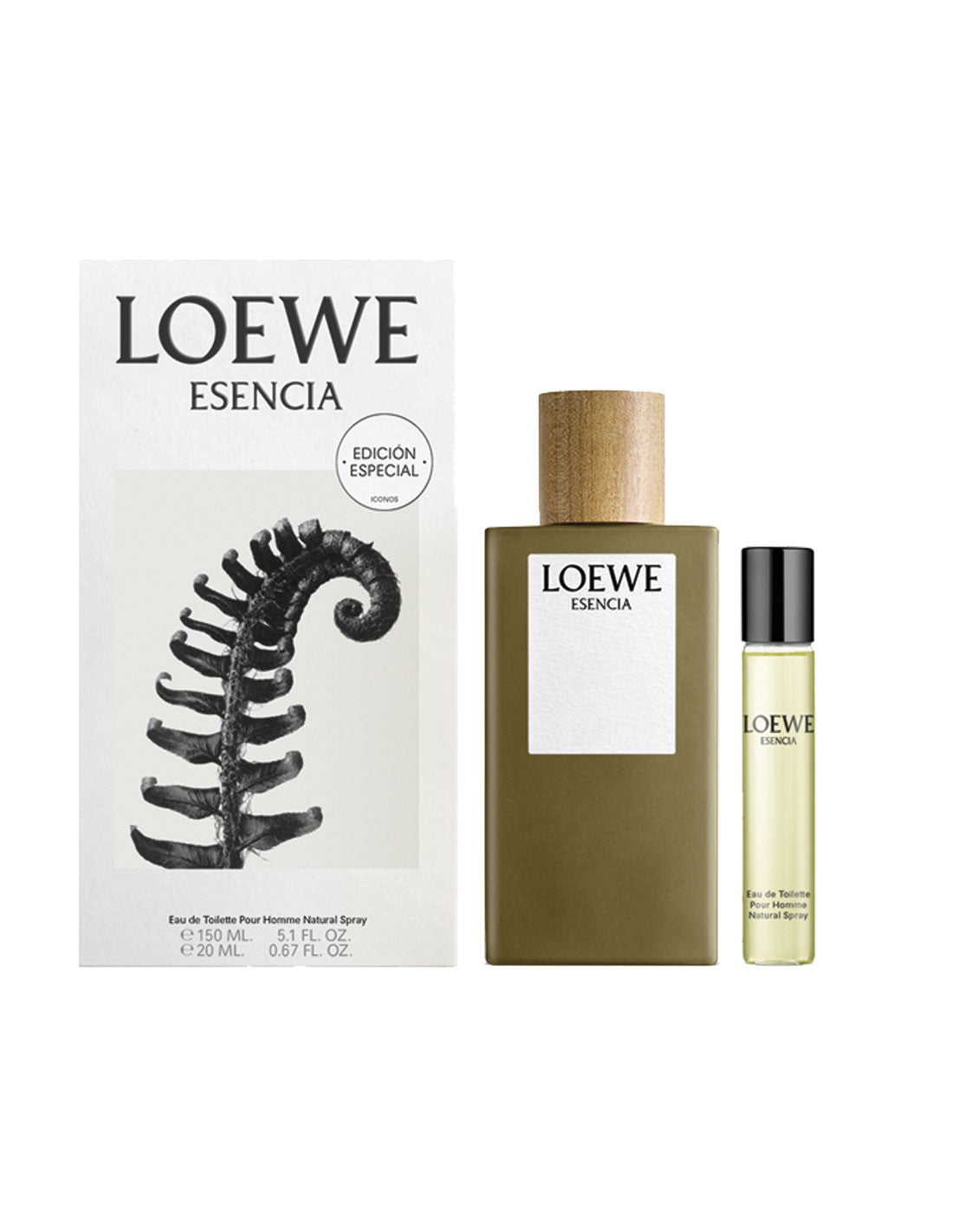 Loewe Esencia Homme et 150 Vap, 20 мл, коробка