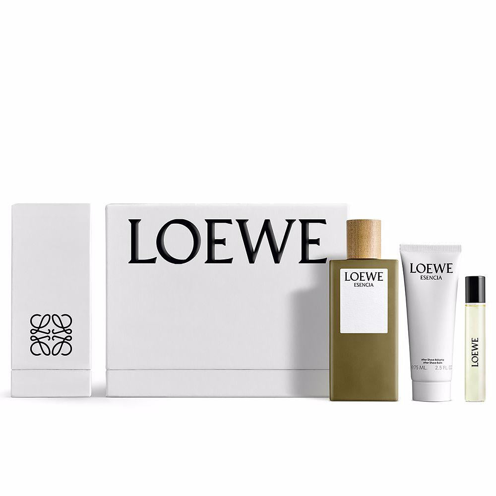 Loewe Esencia toaletní voda 100 ml balzám po holení 75 ml sprej 10 ml