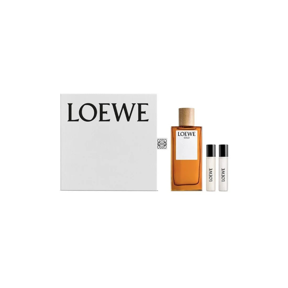 Loewe Set Solo Edt 100ml Edt 10ml Solo Elixir 10ml 