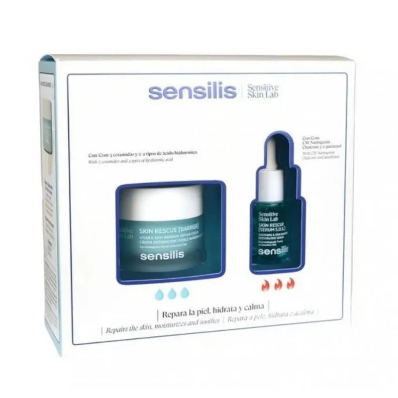 Sensilis Skin Rescue Barrier 修复霜 50ml 2件套装 