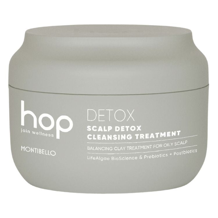 Montibello HOP Detox Μάσκα αποτοξίνωσης για το τριχωτό της κεφαλής και τα μαλλιά 200 ml