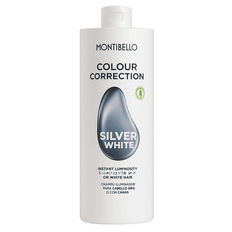 Montibello Correzione Colore Argento Bianco 10 Shampoo 1000 ml — Σαμπουάν διόρθωσης χρώματος