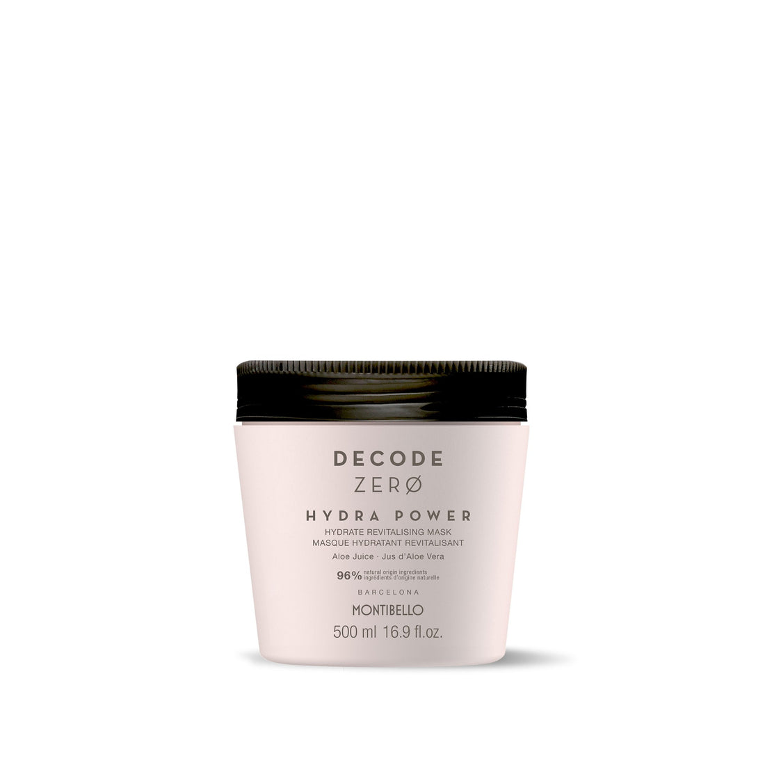 Montibello Decode Zero Hydra Power 500 ml — מסכת שיער לחות