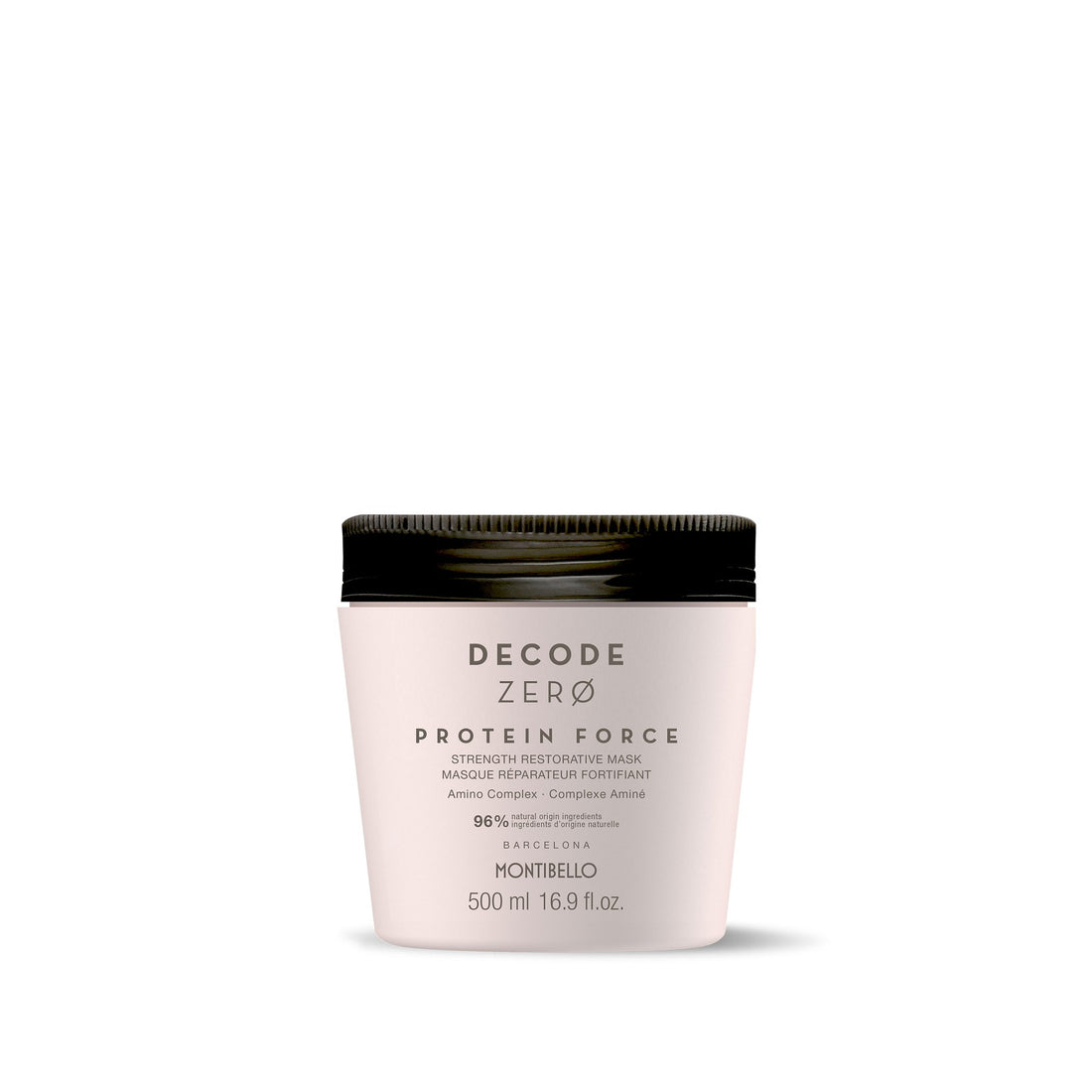 Montibello Decode Zero Protein Force Δυναμωτική μάσκα μαλλιών 500 ml