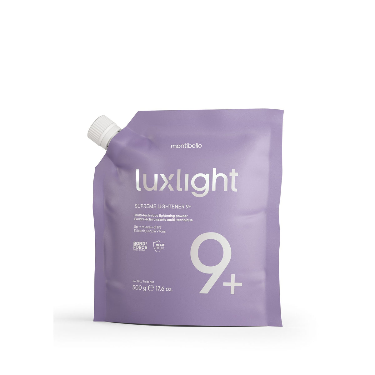 Montibello Luxlight Supreme Lightener 9+ 500 g — Prášek na zesvětlení vlasů