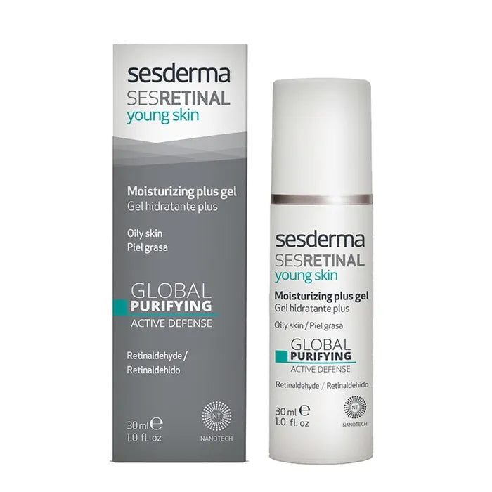 Sesderma Sesretinal Young Skin Fugtgivende Plus Gel til Fedtet Hud 30ml 