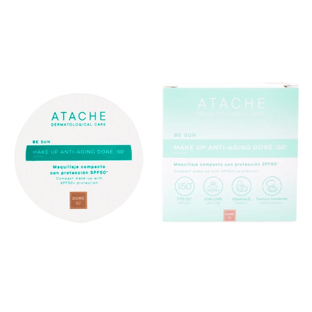 Atache Be Sole Make Up SPF 50+ 02 Dore 50 ml — Ansigts solcreme
