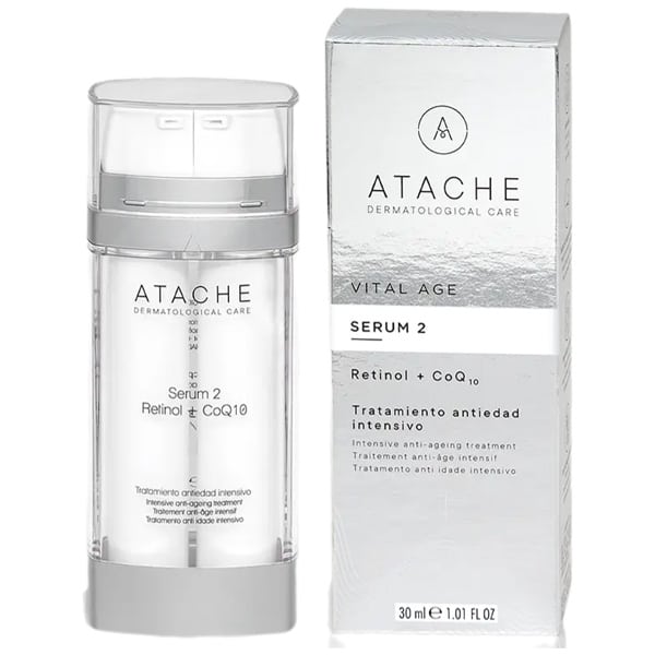 Atache Retinol Vital Age Serum 2 — siero antietà intensivo con retinolo e coenzima Q10 30 ml