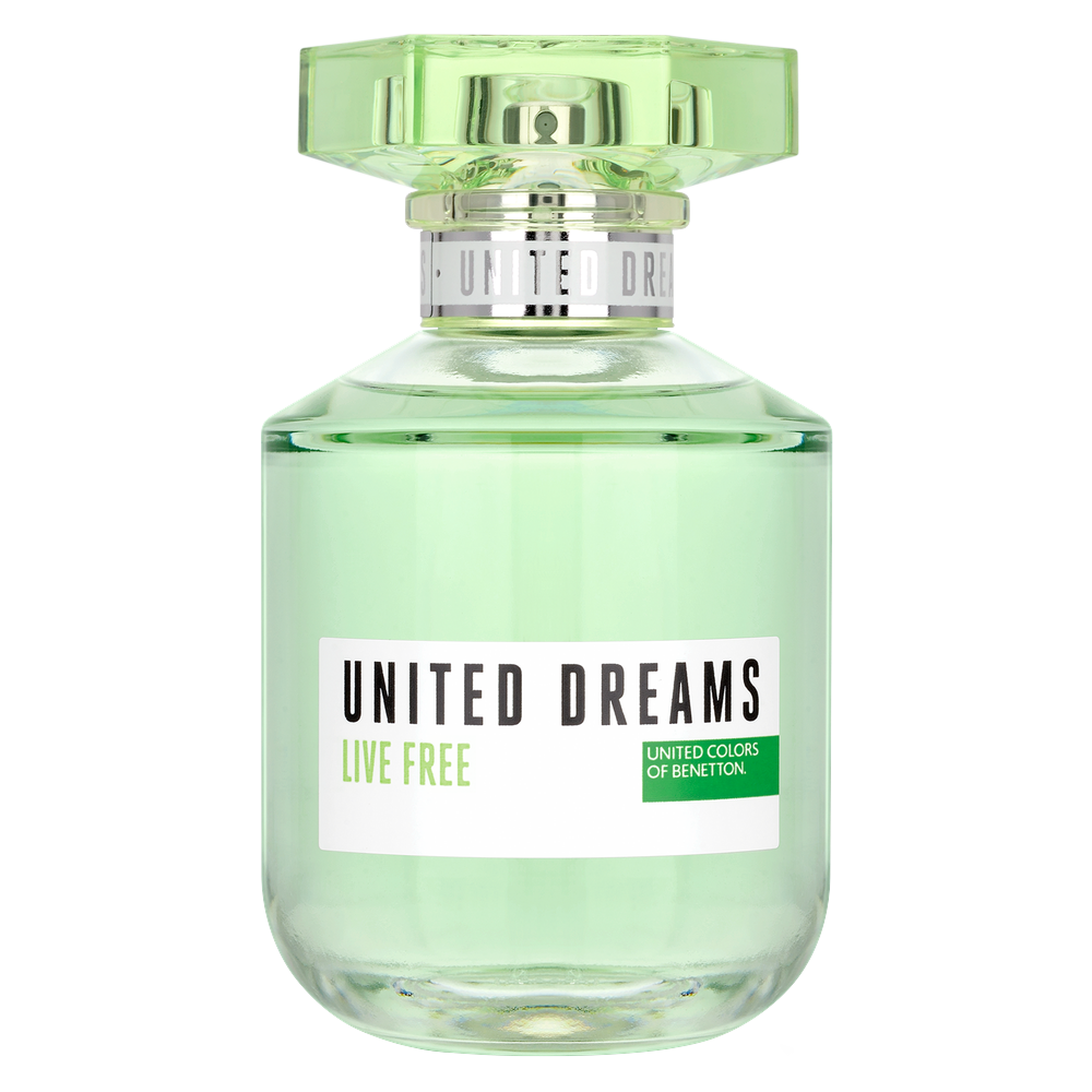Benetton United Dreams Live Free 80 ml — Eau de Toilette Donna