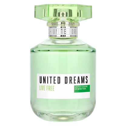 Benetton United Dreams Live Free 80 ml — Eau de Toilette Donna