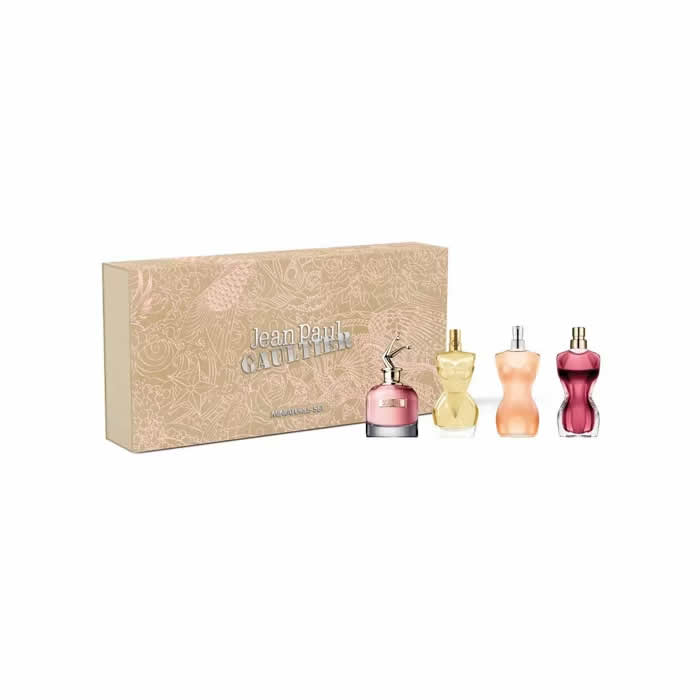 Jean Paul Gaultier, set di miniature femminili 4 x 6 ml