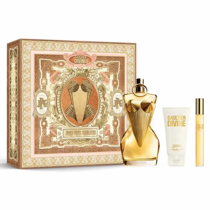 Jean Paul Gaultier Divine Eau De Perfume Spray 100ml Set 3 pezzi