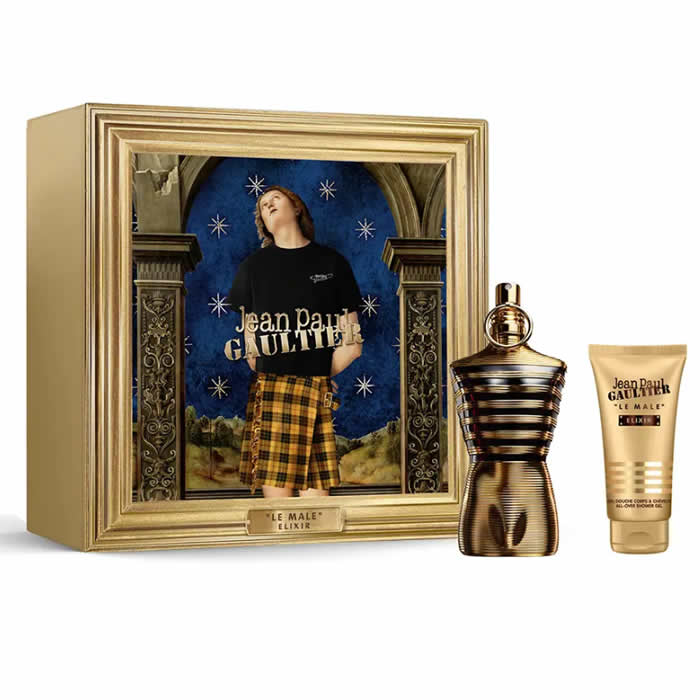 Jean Paul Gaultier Le Male Elixir Eau De Parfume Spray 125 ml Sada 2 kusů