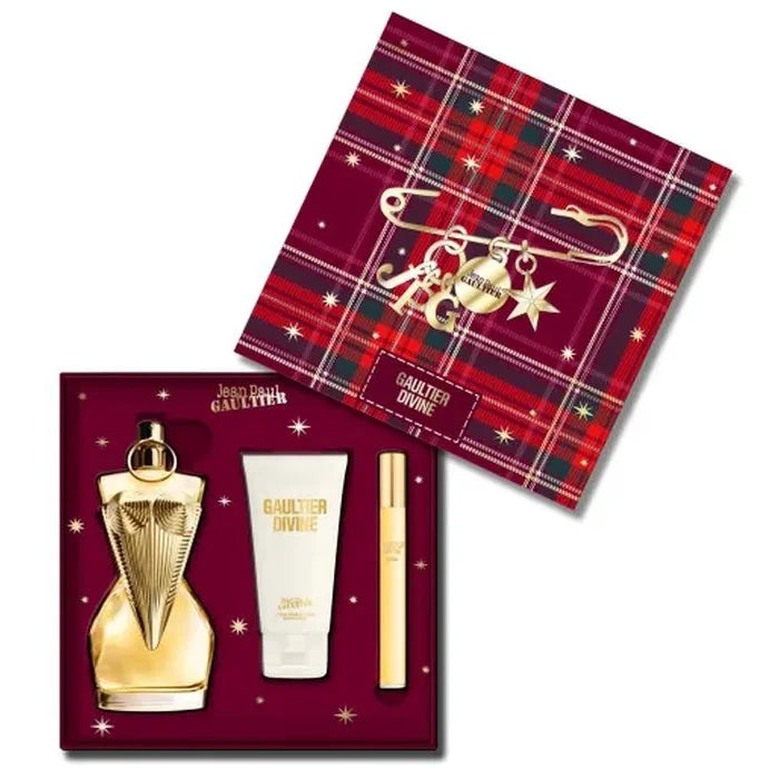 Jean Paul Gaultier Divine Eau de Parfum Spray 100ml Ensemble de 3 Pièces 
