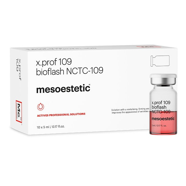 Mesoestetic X. prof 109 Bioflesh NCTC-109 10 x 5 ml — Solución revitalizante Bioflash