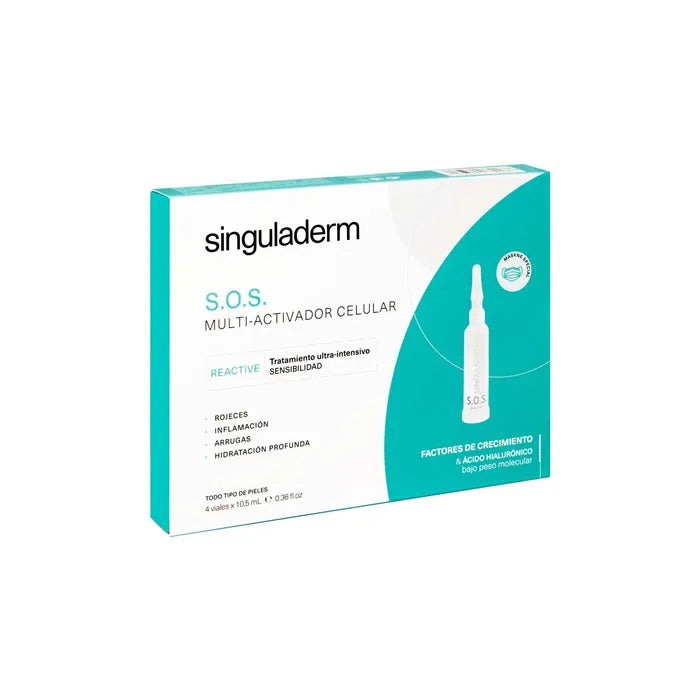 Primaderm Singuladerm S.O.S. Multi-Cellular Activator — trattamento ultra-intensivo sensibilità 4x10,5 ml
