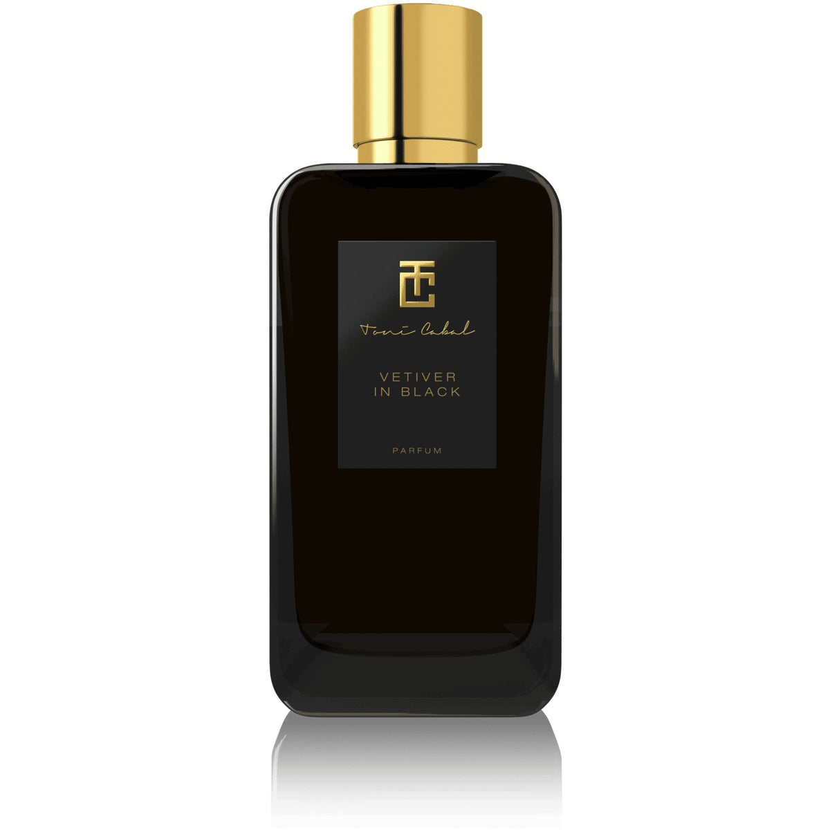 Toni Cabal Vetiver In Black 100 ml — Herre Eau de Parfum