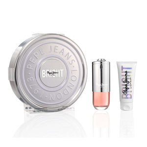 Pepe Jeans Bright -lahjasetti, 2 osaa: Eau de Parfum 80 ml ja vartalovoide 100 ml