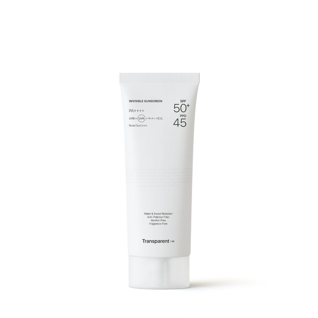 Transparent Lab Crema solare invisibile SPF 50+ 100 ml — Creme solar rosto