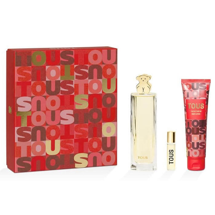 Tous Eau De Perfume Spray 90 ml Set 3 Piezas