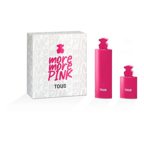 Tous mer More Pink etui om 2 delar