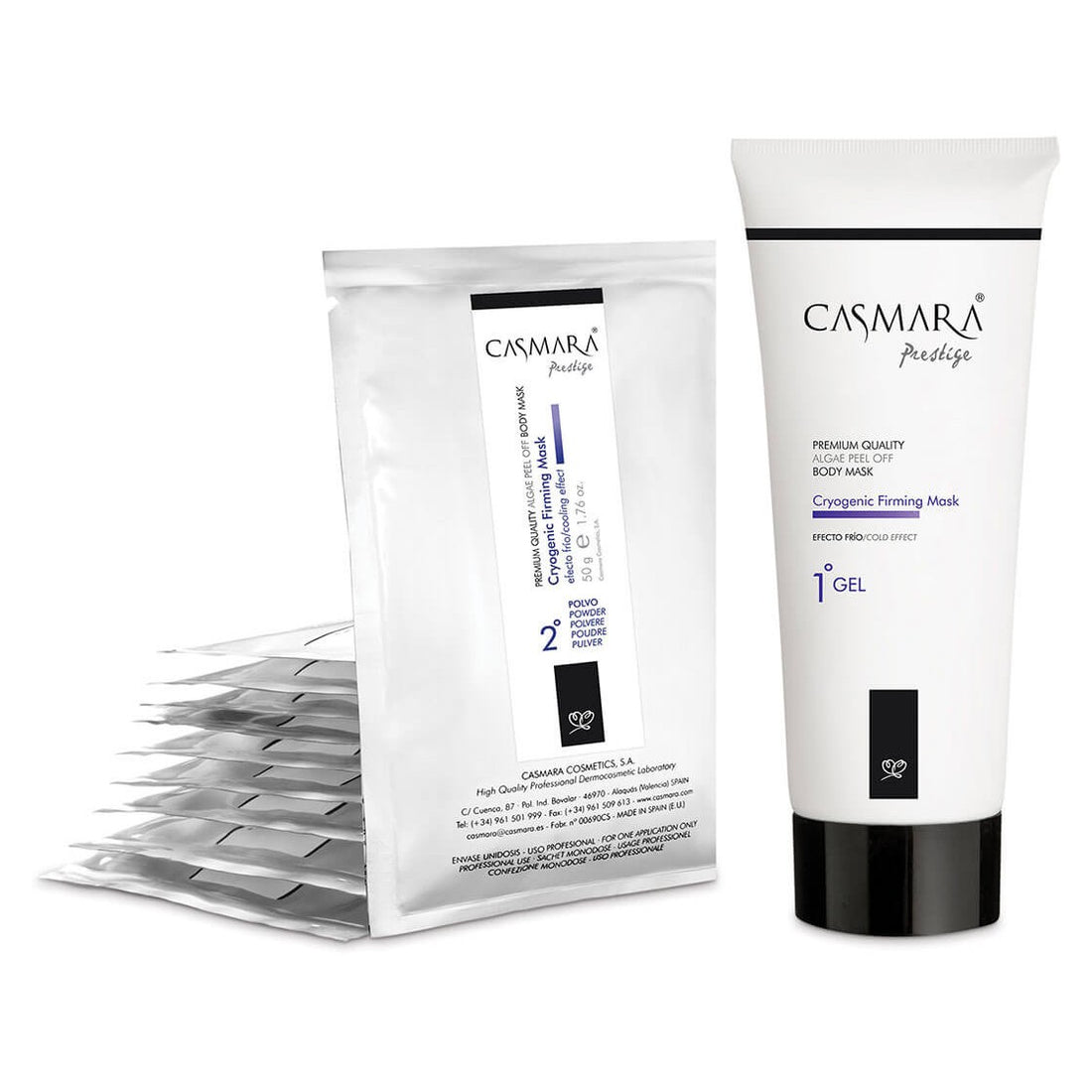 Casmara Cryogenic Rassodante Maschera corpo criogenica in alginato — Kryogenní tělová maska z alginátu