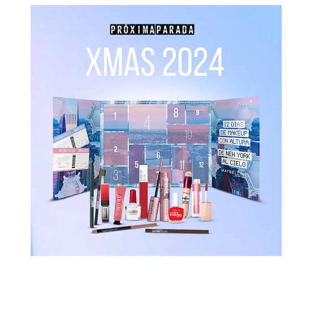 Maybelline Adventní kalendář 12 kusů