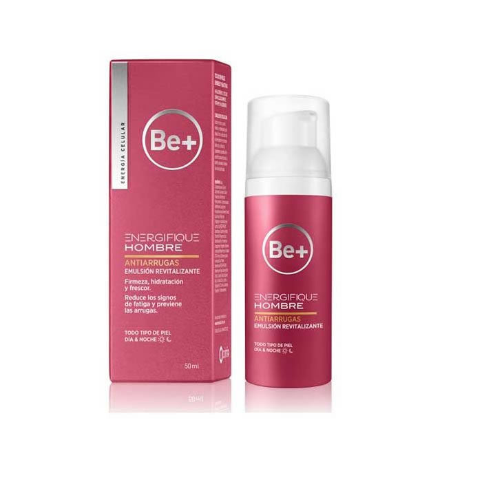 BE+ Energifique Émulsion Anti-Rides pour Homme 50 ml