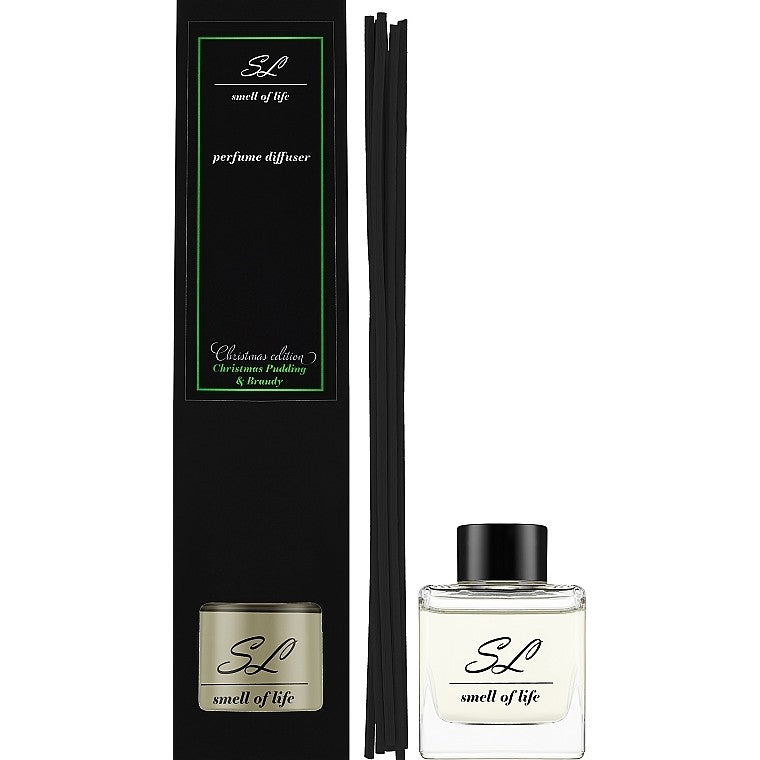 Smell of Life Christmas Pudding &amp; Brandy 100 ml — Diffusore Ambiente