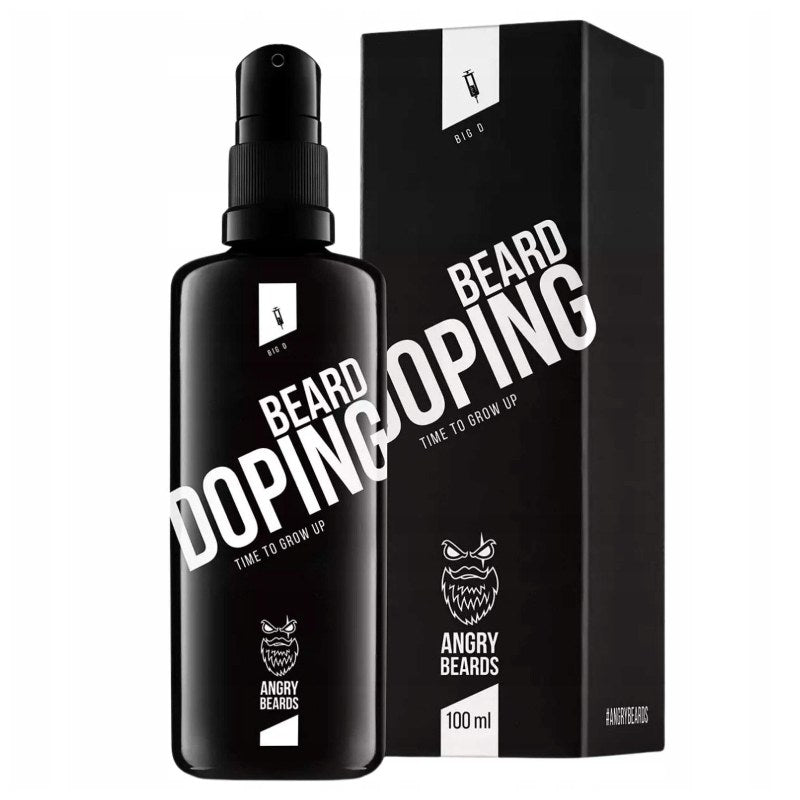 Crema stimolante crescita barba Angry Beards Beard Doping Big D 100 ml