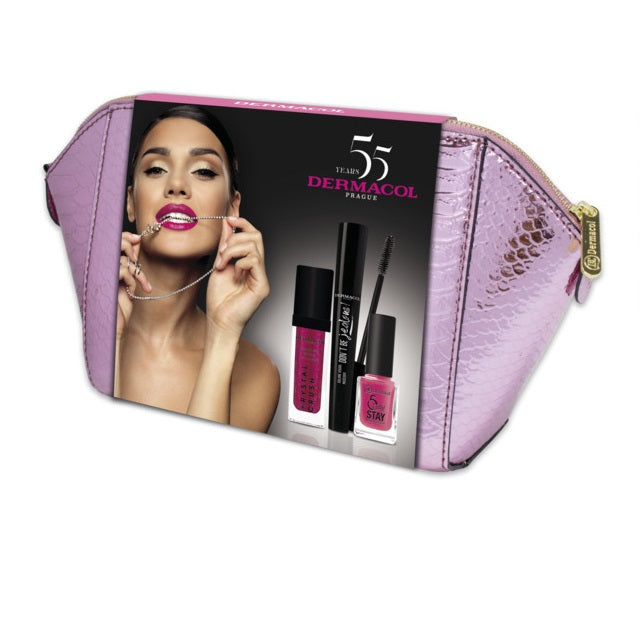Dermacol Red Crush (mascara/9,5ml + tint/6ml + n/polish/11ml) Set