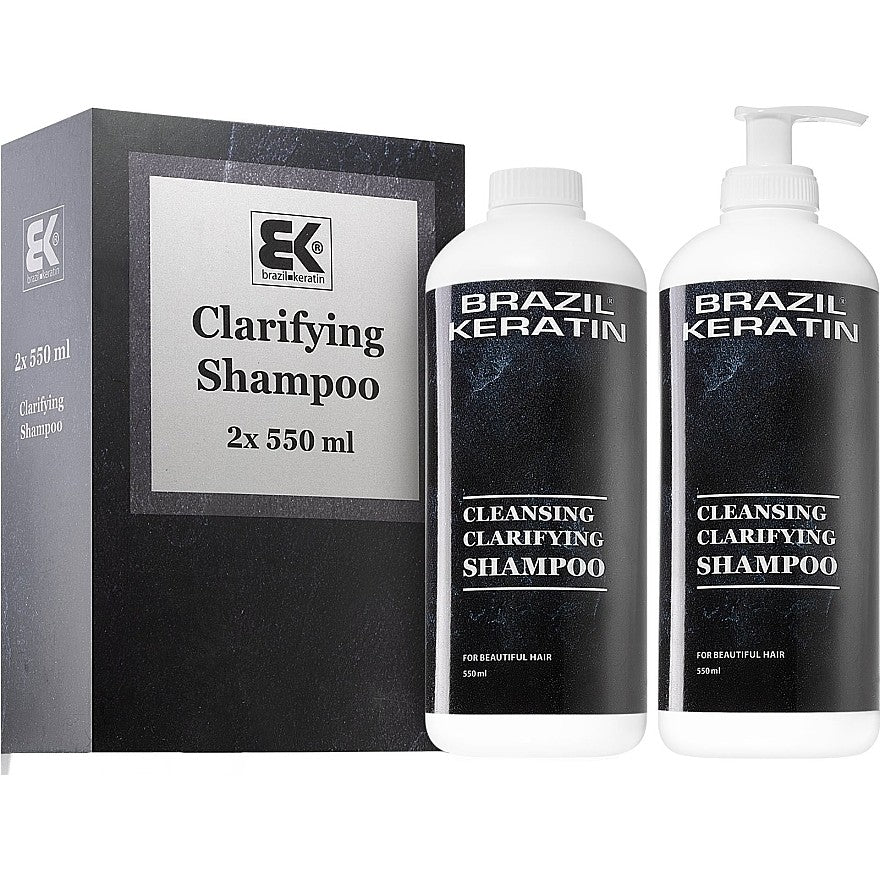 Brazil Keratin Shampoo purificante 550 ml x2 — Shampoo Set