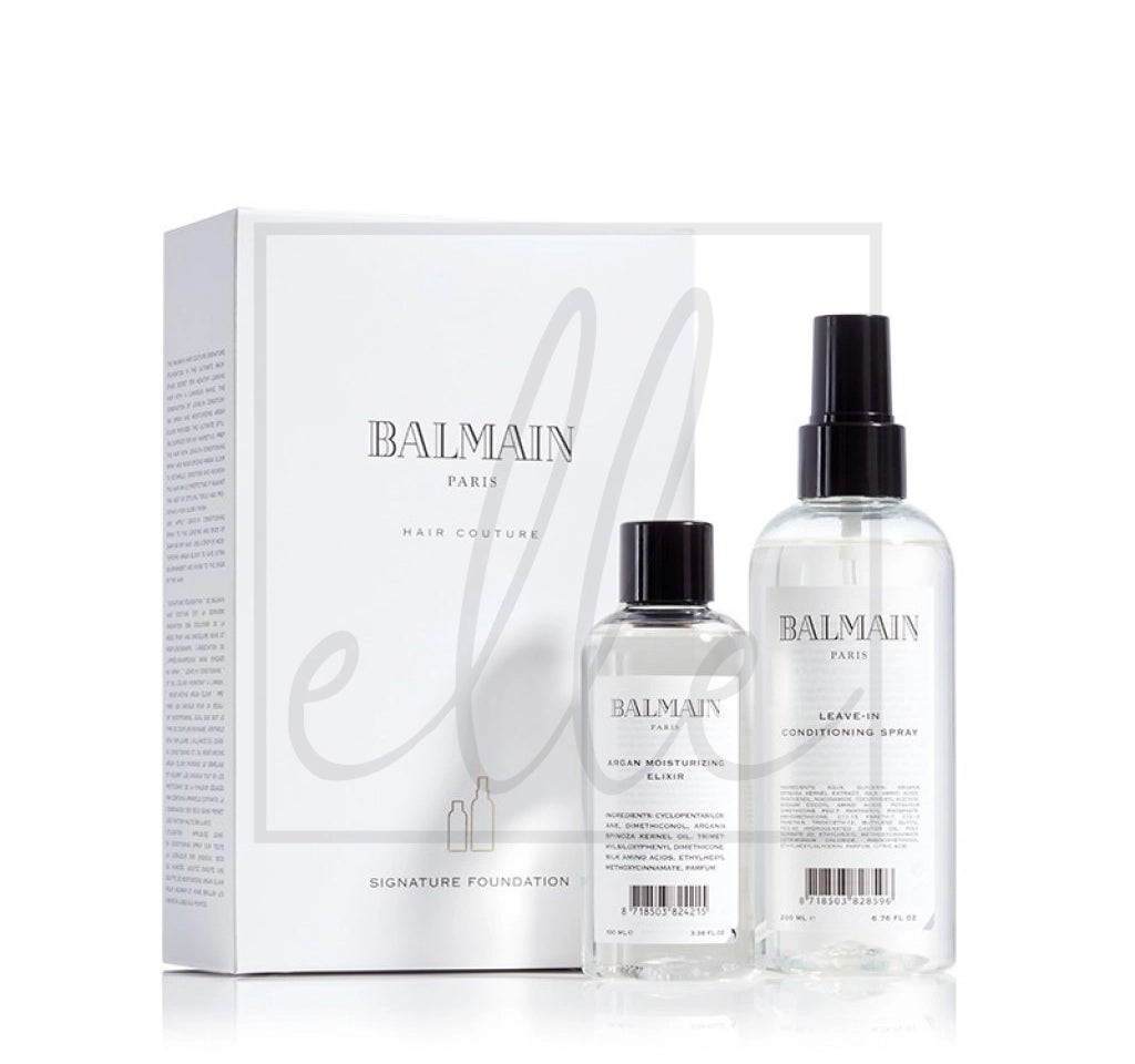 Balmain Hair Couture Signature Foundation — Set Regalo Donna