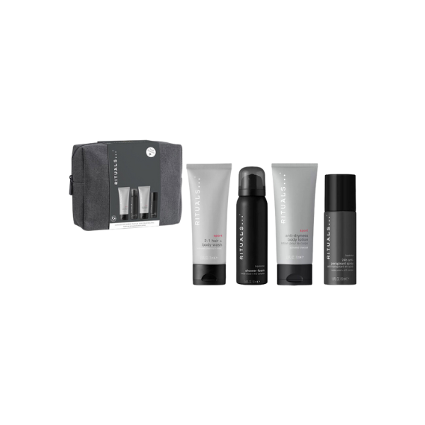 Rituals Homme Luxury Reusable Pouch For Travelling - Set regalo 70ml