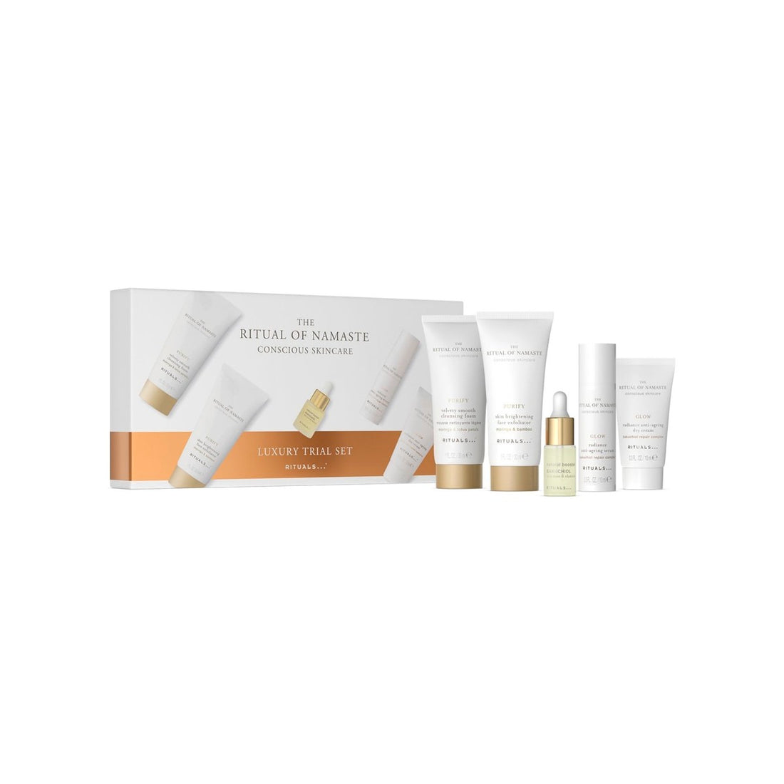 Rituals The Ritual of Namaste Luxury Trial Set 5 deler, prøvestørrelser for kroppen