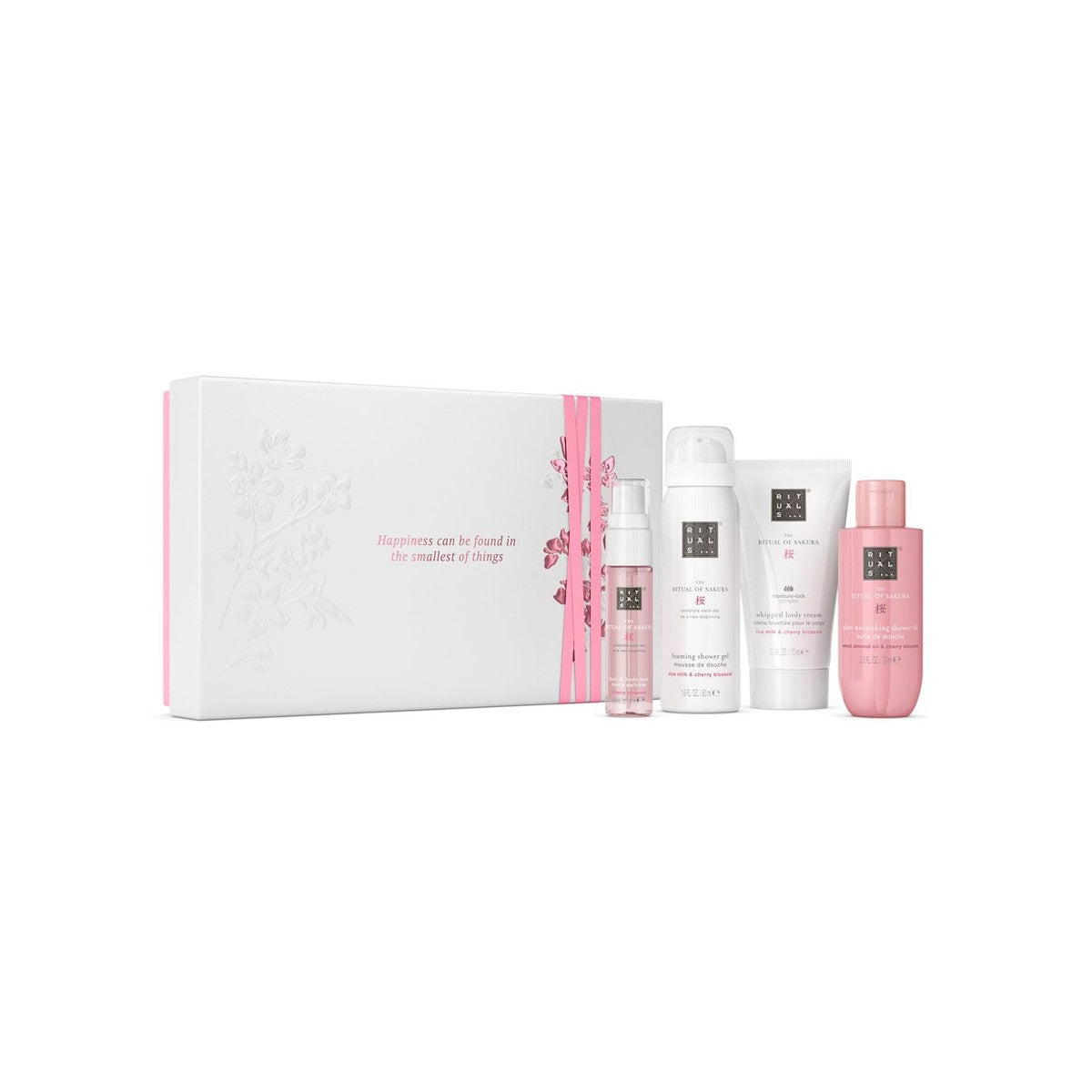 Rituals The Ritual of Sakura Small Set 4 peças: gel de duche, creme corporal, body mist
